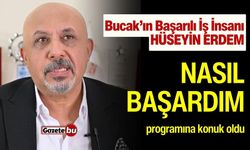 Bucak'ın Başarılı İş İnsanı Hüseyin Erdem "Nasıl Başardım" Programına Konuk Oldu