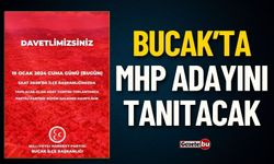 Bucak’ta MHP Adayını Tanıtacak