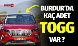 TOGG Sayısı Açıklandı! Peki Burdur'da Kaç Adet TOGG Var ?