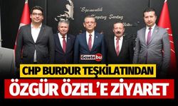 CHP Burdur Teşkilatından Özgür Özel'e Ziyaret