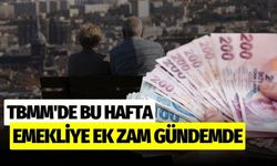 TBMM'de bu hafta emekliye ek zam gündemde!