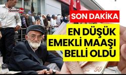 SON DAKİKA - En Düşük Emekli Maaşı Belli Oldu !