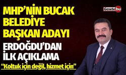 MHP’nin Bucak Belediye Başkan Adayı Erdoğdu’dan İlk Açıklama