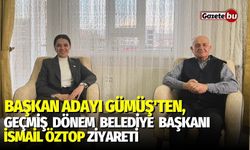 Başkan Adayı Gümüş'ten, Geçmiş Dönem Belediye Başkanı İsmail Öztop Ziyareti