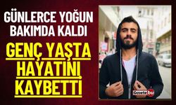 Günlerce Yoğun Bakımdaydı ! Genç Yaşta Hayatını Kaybetti