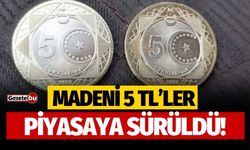 Madeni 5 TL’ler Piyasaya Sürüldü! İşte Detaylar