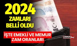 2024 Ocak Zamları Belli Oldu! İşte Emekli ve Memur Zam Oranları