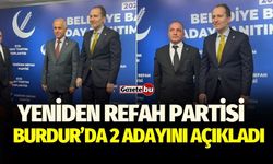 Yeniden Refah Partisi Burdur’da Adaylarını Tanıttı