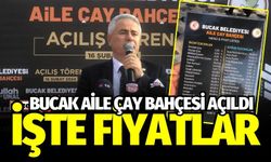 Bucak Aile Çay Bahçesi Hizmete Açıldı!