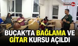 Bucak’ta Bağlama Ve Gitar Kursu Açıldı