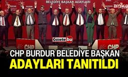 CHP Burdur Belediye Başkan Adayları Tanıtıldı
