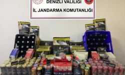 Denizli'de Kaçak Tütün Operasyonu: Yüzlerce kaçak makaron ele geçirildi