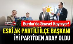 Eski AK Parti İlçe Başkanı İyi Parti'den Belediye Başkan Adayı Oldu !