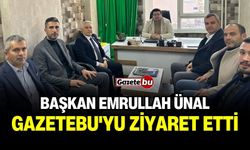 Başkan Emrullah Ünal, GazeteBu'yu ziyaret etti