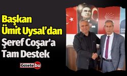 Başkan Ümit Uysal Şeref Coşar'a Tam Destek