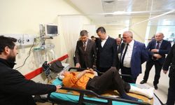 Başkan Ercengiz’den Saadet Partili Ersan’a geçmiş olsun ziyareti