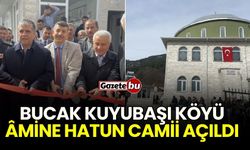 Bucak Kuyubaşı Köyü Âmine Hatun Camii Açıldı