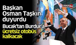 Bucak'tan Burdur'a ücretsiz otobüs kalkacak