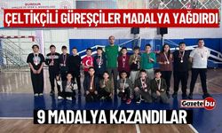 Çeltikçili Güreşçiler madalya yağdırdı!