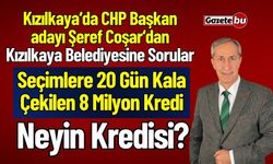 Kızılkaya'da CHP Başkan Adayı Şeref Coşar: Bu Neyin Kredisi?