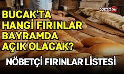 Bucak'ta hangi fırınlar bayramda açık olacak?