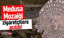 Burdur'da Medusa Mozaiği tekrar ziyaretçilere açıldı!