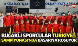 Bucaklı Sporcular Türkiye Şampiyonası'nda başarıya koşuyor