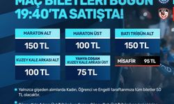 Y. Adana Demirspor - Gaziantep FK maçının biletleri satışta!