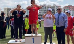 Silifke'de özel çocuklar arasında atletizm yarışması düzenlendi