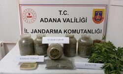 Adana'da bidonlara saklanmış uyuşturucu madde ele geçirildi