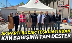 AK Parti Bucak Teşkilatından Kan Bağışına Tam Destek