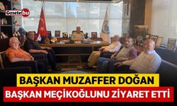 Başkan Muzaffer Doğan, Başkan Meçikoğlunu Ziyaret Etti