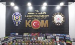 Antalya'da kaçakçılık operasyonu