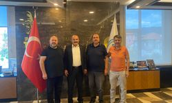 Başkan Oktay'dan Başkan Meçikoğlu'na ziyaret