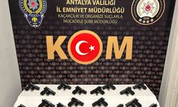 Antalya’da silah ticareti operasyonu: 1 tutuklama