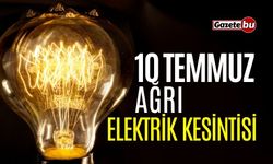 Ağrı 10 Temmuz 2024 Elektrik Kesintisi |  ARAS ELEKTRİK KESİNTİSİ