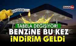 Tabela değişiyor: Benzine indirim geldi