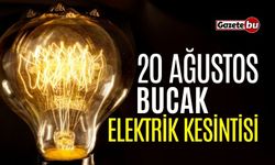 Bucak 20 Ağustos Elektrik Kesintisi | AEDAŞ ELEKTRİK KESİNTİSİ