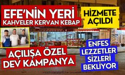 Bucak'ta Efenin Yeri Kahveler Kervan Kebap Hizmete Açıldı