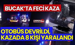 Bucak’ta Kargı Köyünde Feci Kaza, Çok Sayıda Yaralı Var