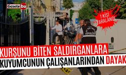 Kurşunu Biten Saldırganlara Kuyumcunun Çalışanlarından Dayak