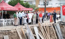 Kemer'de Kubbeli Camii'nin Temeli Atıldı