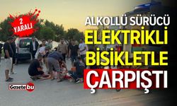 Alkollü Sürücü Elektrikli Bisikletle Çarpıştı: 2 Yaralı