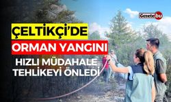 Çeltikçi'de Orman Yangını: Hızlı Müdahale Tehlikeyi Önledi