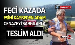 Feci Kazada Eşini Kaybeden Adam, Cenazeyi Sargılarla Teslim Aldı