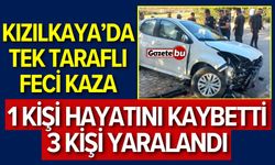 Kızılkaya Yuva’da Feci Kaza 1 Ölü 3 Yaralı