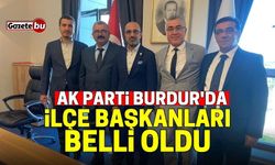 AK Parti Burdur'da ilçe başkanları belli oldu