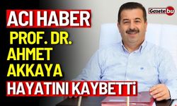 Acı haber: Prof. Dr. Ahmet Akkaya hayatını kaybetti