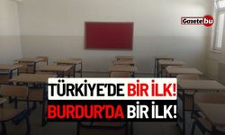 Türkiye'de Bir İlk! Burdurda Bir İlk!