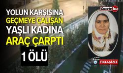 Yolun Karşısına Geçmeye Çalışan Yaşlı Kadına Araç Çarptı